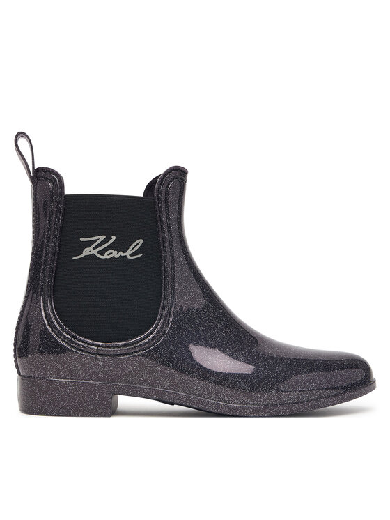 KARL LAGERFELD Kalosze KL94775S Fioletowy
