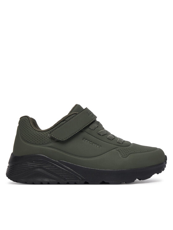 Skechers Sneakersy Uno Lite Vendox 403695L Zielony ciemny