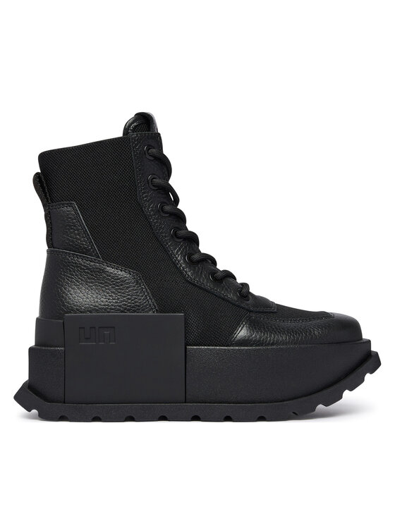 United Nude Trzewiki Roko Combat 1104501165 Czarny