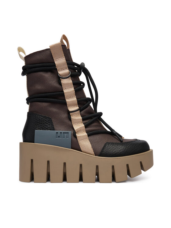 United Nude Trzewiki Grip Desert LO 11034161165 Brązowy ciemny