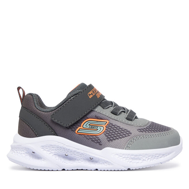 Sneakersy Skechers Meteor-Lights-Krendox 401495N/CCGY Szary