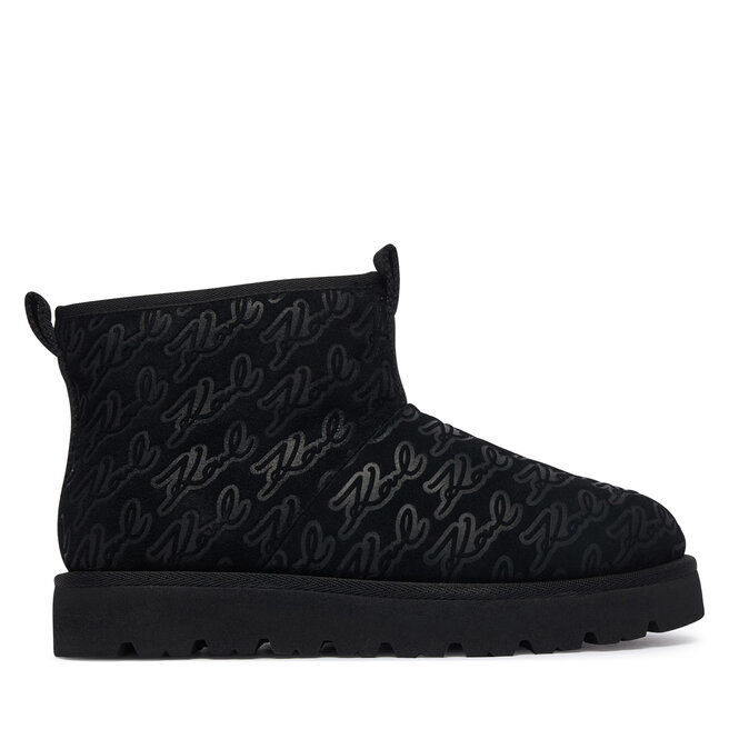 Śniegowce KARL LAGERFELD Skylar Lo KL47636 Czarny