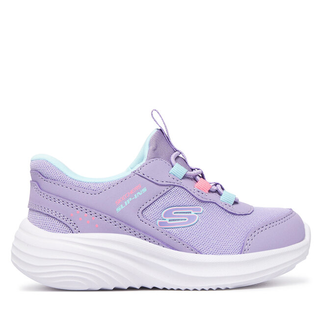 Sneakersy Skechers Bounder Pro - Step One 303690N/LAV Fioletowy jasny