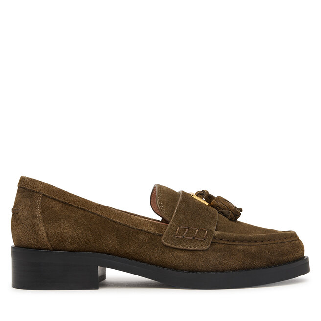 Loafersy Coccinelle Beat Vintag.Su E4 VF6 16 04 01 Khaki