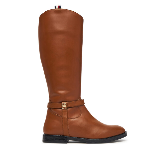 Kozaki Tommy Hilfiger T4A6-35186-0036 Brązowy