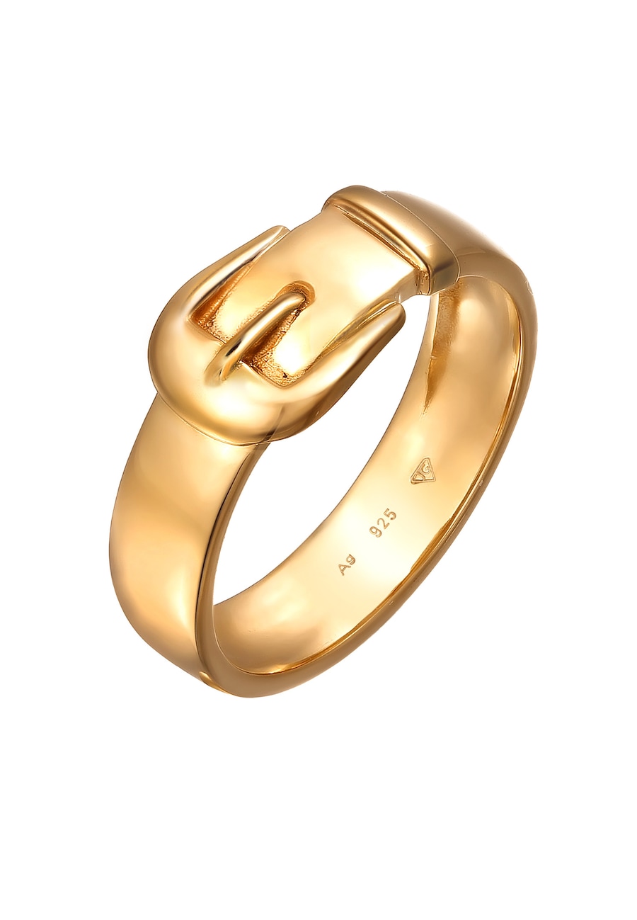 Elli Damska klamra do paska Basic ze srebra próby 925 Sterling Silver Pierścionki 1 ct Damski