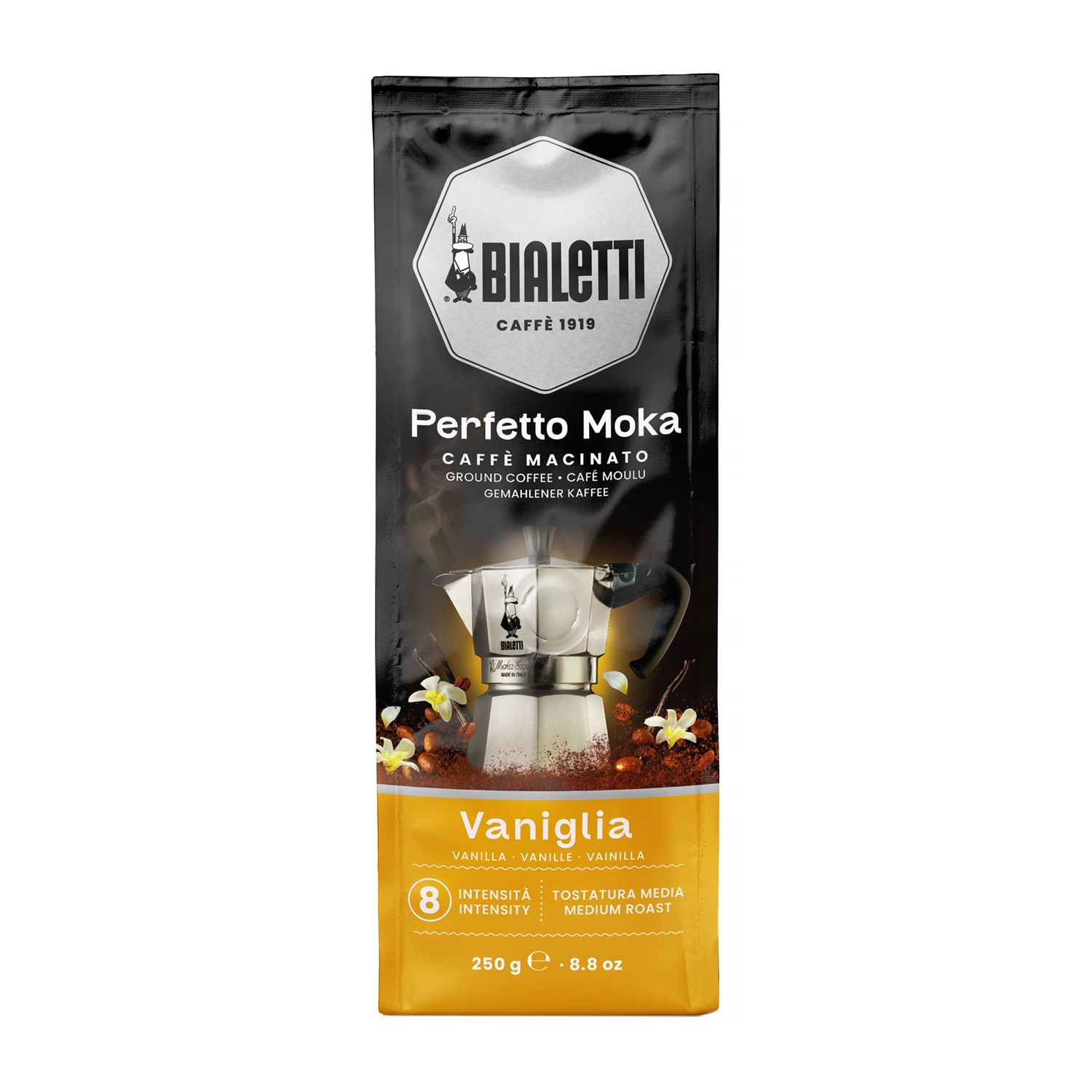 Bialetti Perfetto Moka Vanilia 250g 096080325