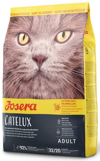 Josera Catelux karma sucha dla kota odkłaczająca 400 g