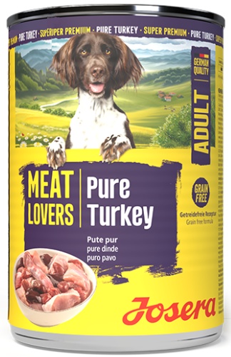 JOSERA Meat Lovers Pure Turkey 400 g indyk, mokra karma dla psów