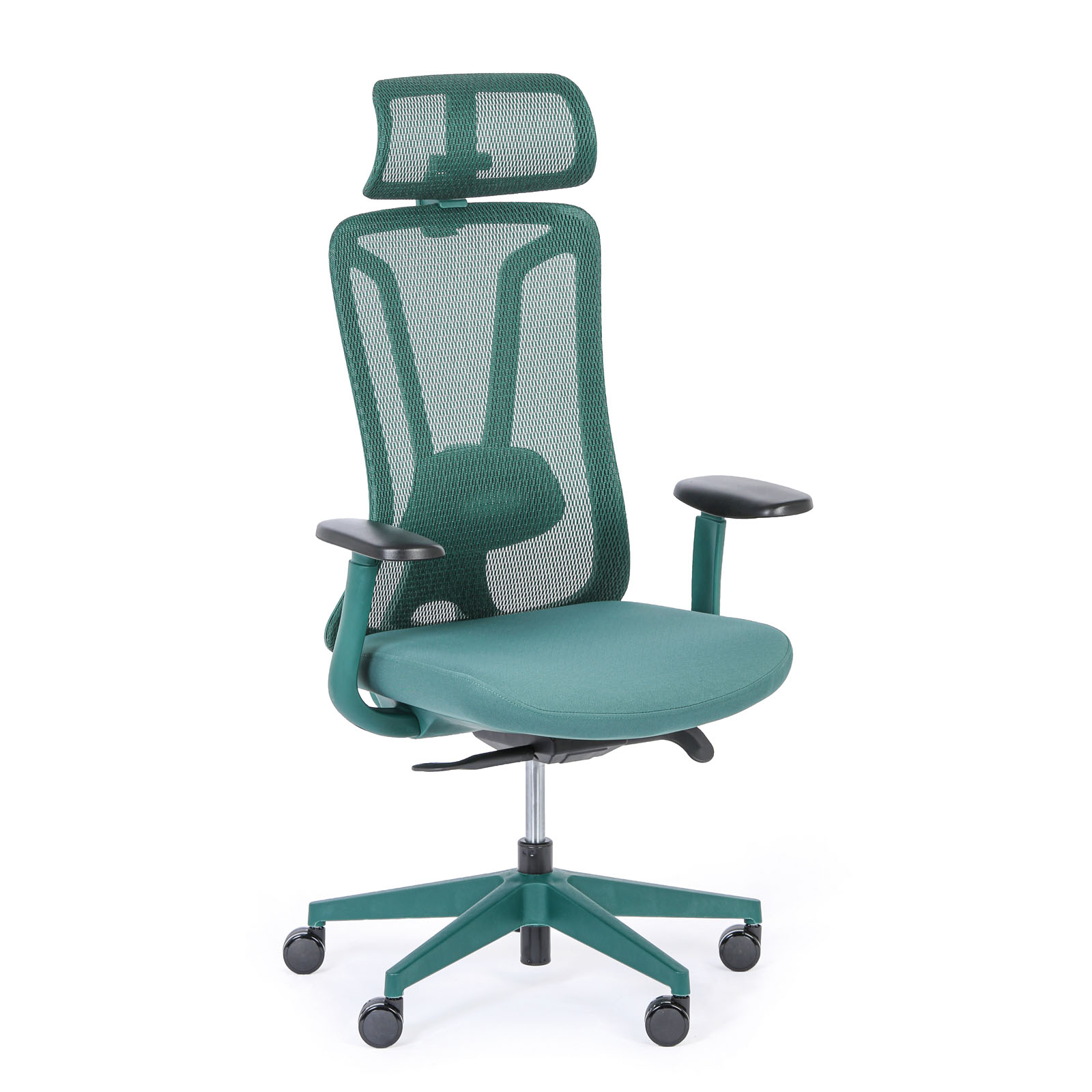 B2B Partner Krzesło biurowe MIDA, zielone CL-41AN (3308C Green