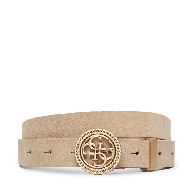 Pasek Damski Guess W5BZ11 L0491 Beżowy jasny