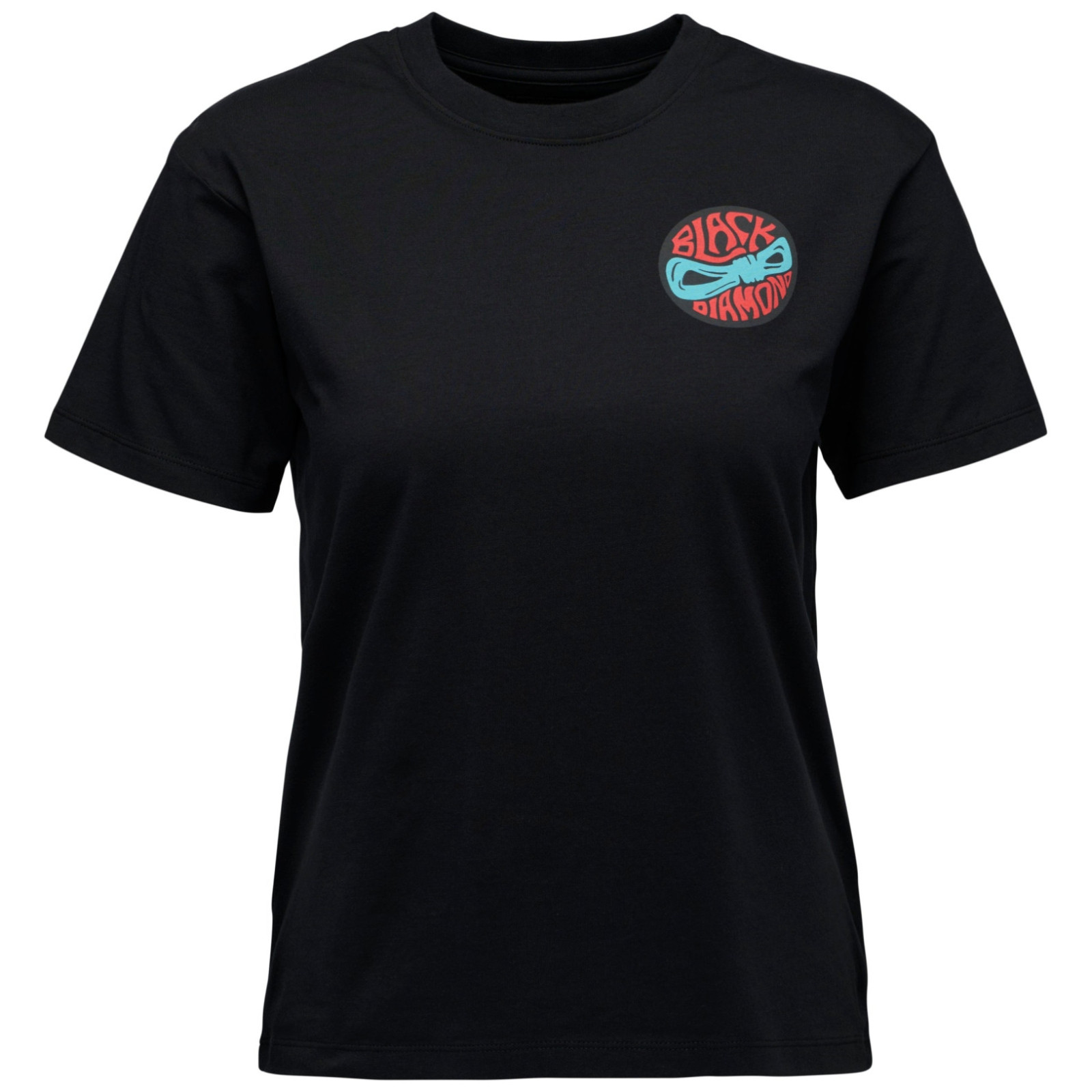 Koszulka damska Black Diamond W Rope Badge SS Tee Rozmiar: L / Kolor: czarny