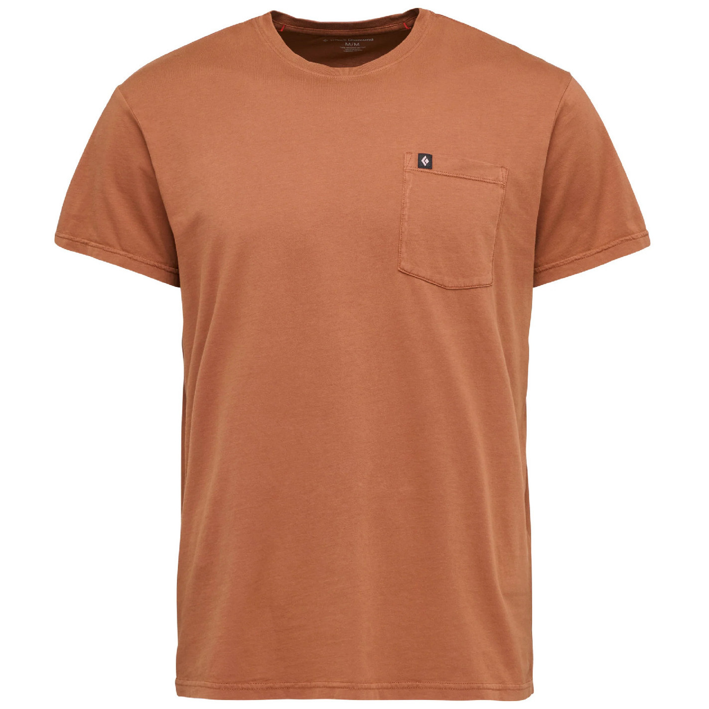 Koszulka męska Black Diamond M Patch Short SS Pocket Tee Rozmiar: L / Kolor: pomarańczowy