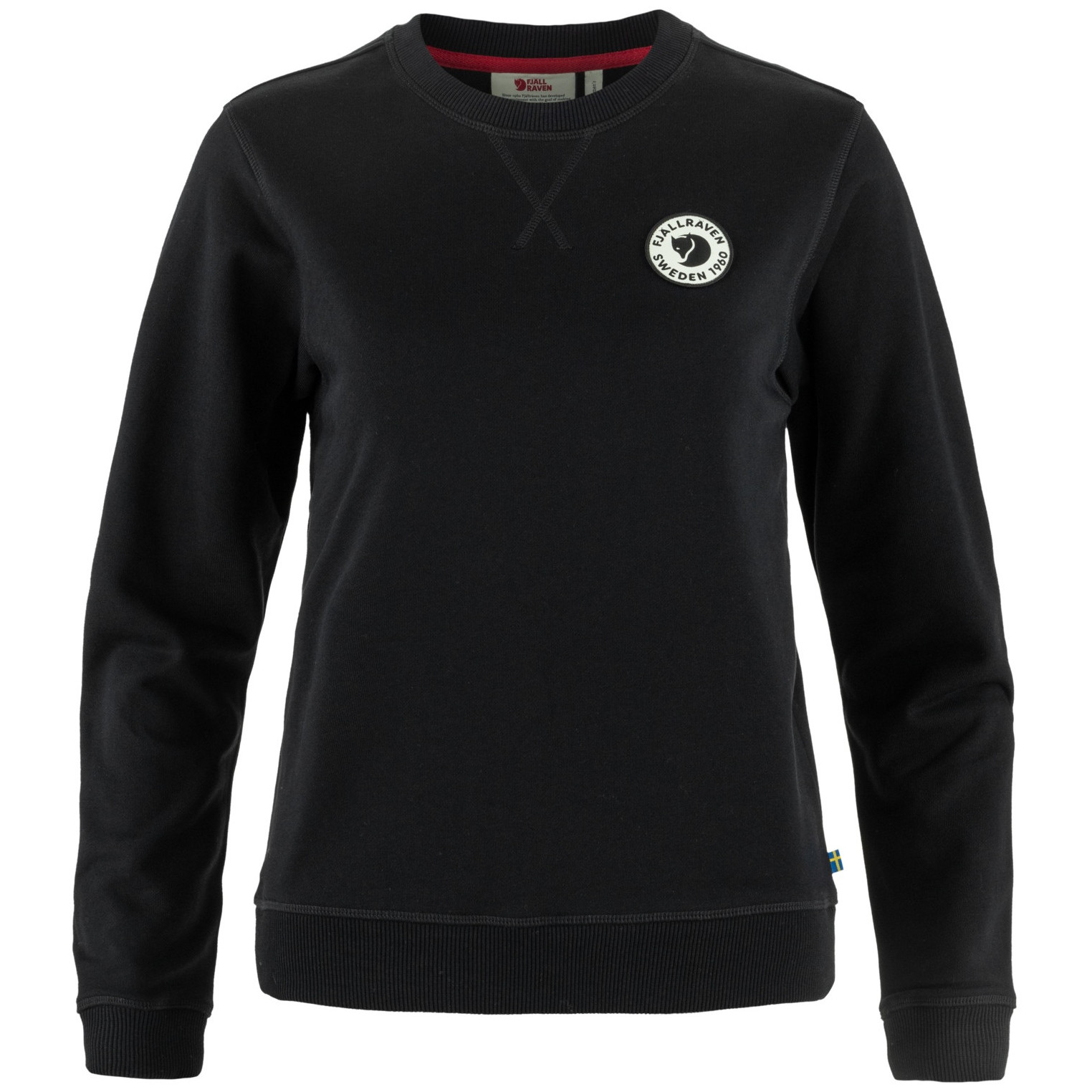 Bluza damska Fjällräven 1960 Logo Badge Sweater W Rozmiar: M / Kolor: bordowy