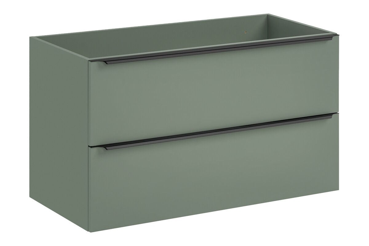 Szafka łazienkowa pod umywalkę Comad Sombra Green 100 cm reed green 82-100-46-2S