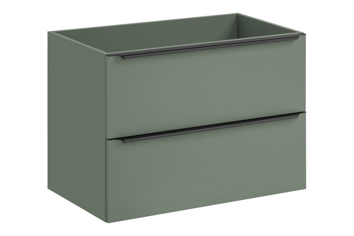 Szafka łazienkowa pod umywalkę Comad Sombra Green 80 cm reed green 82-80-46-2S