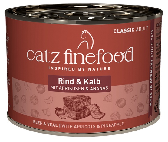 Catz Finefood N.07 Cielęcina puszka 200g / 4260101760951