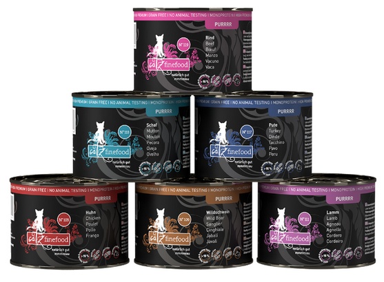 Catz Finefood Purrrr Multipack I puszki 6x200g