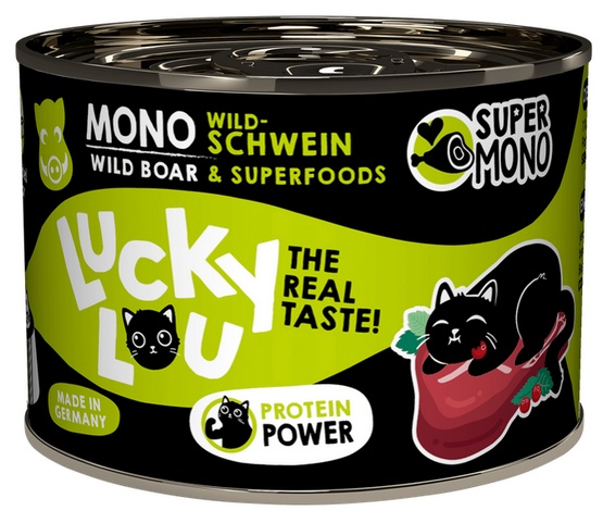Lucky Lou SuperMono Dzik puszka 200g