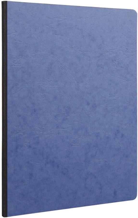 Notatnik w kratkę A4 21x29,7 cm Clairefontaine niebieski 192 strony