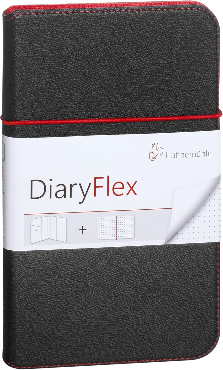 Notatnik Hahnemühle Diary Flex w kropki 11,5x19 cm