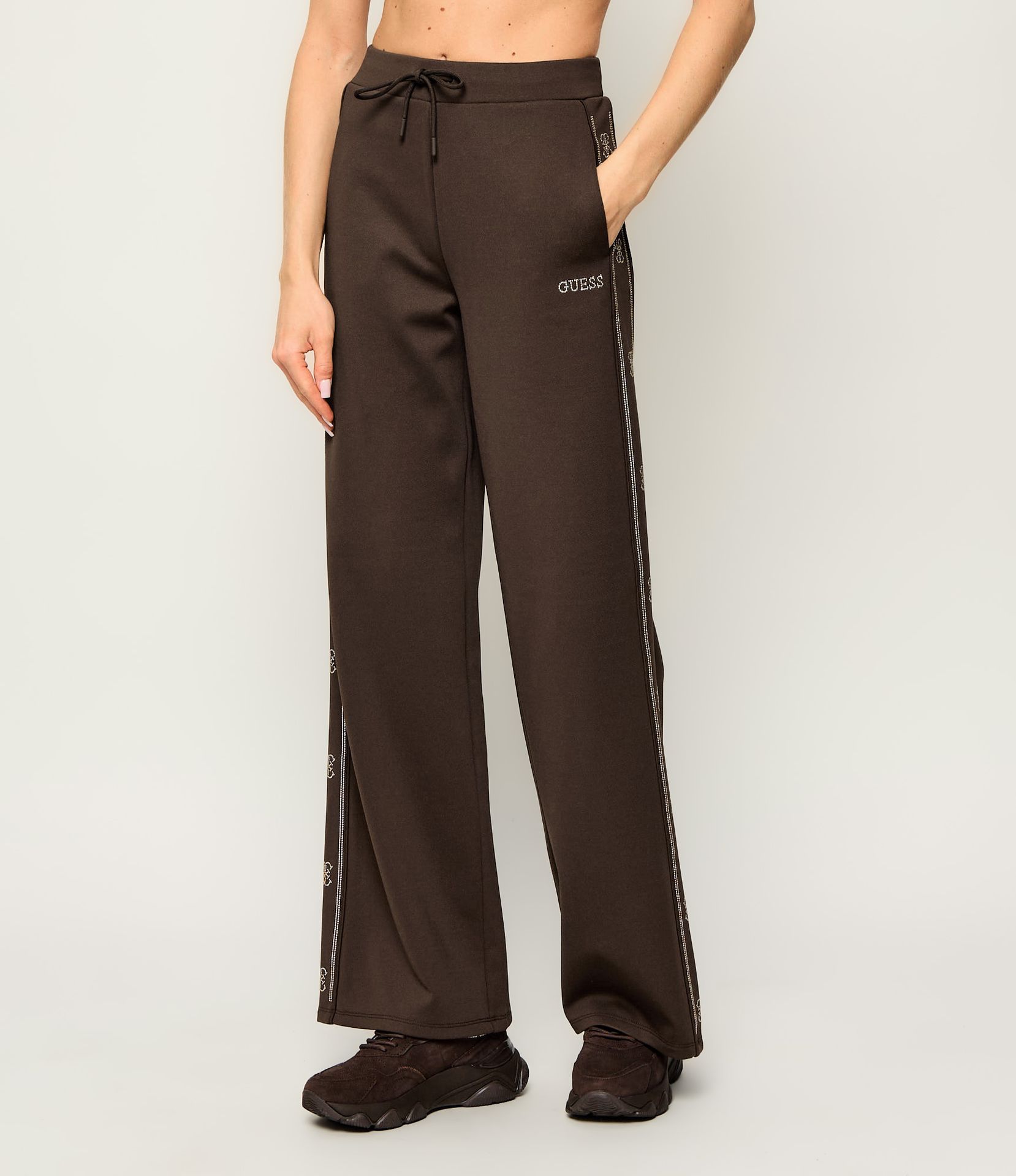GUESS ACTIVE Spodnie dresowe Octavia Relaxed fit