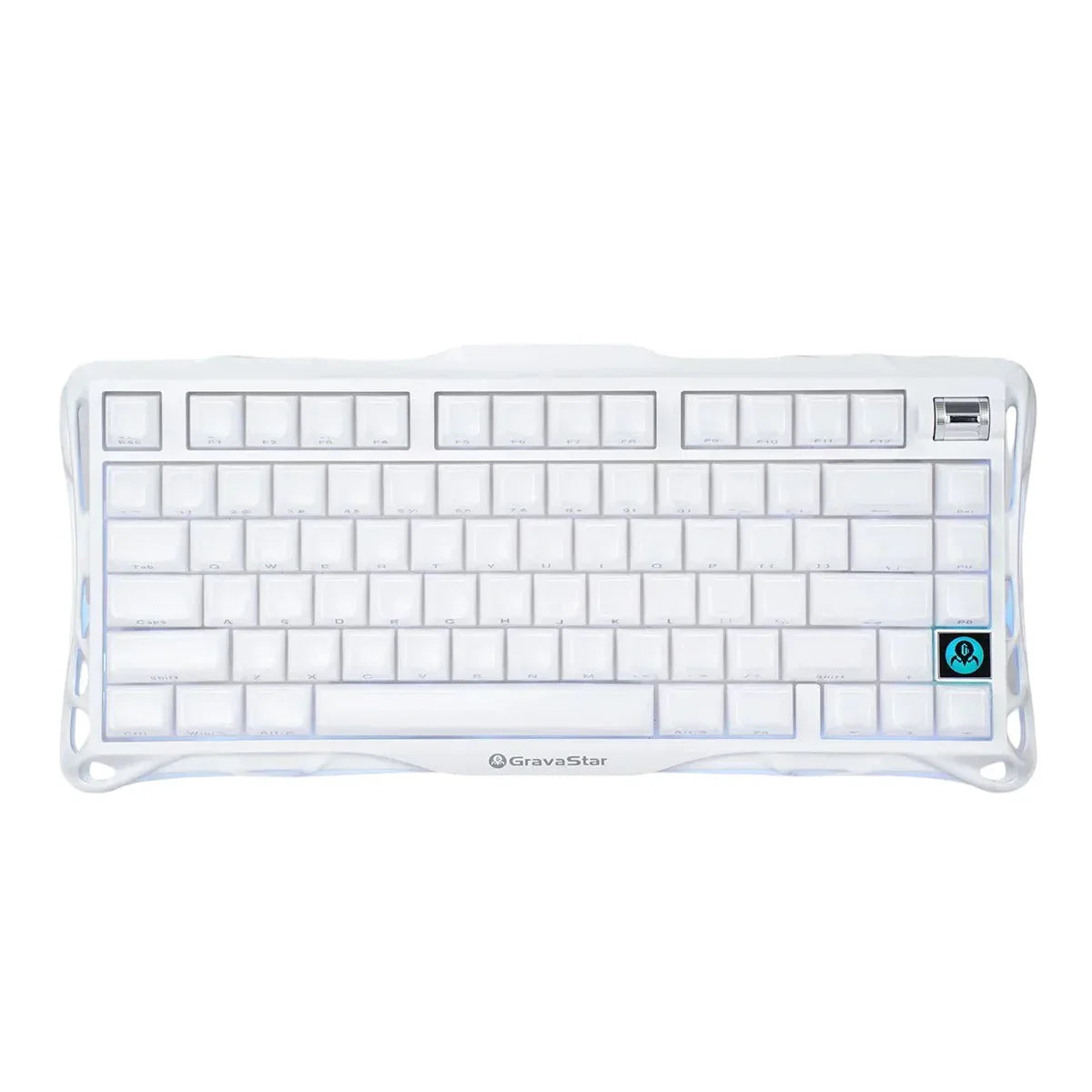 GravaStar - Mercury K1 Opaline White - Wireless Mechanical Keyboard Special Edition - Klawiatura Mechaniczna GS K1_WHT