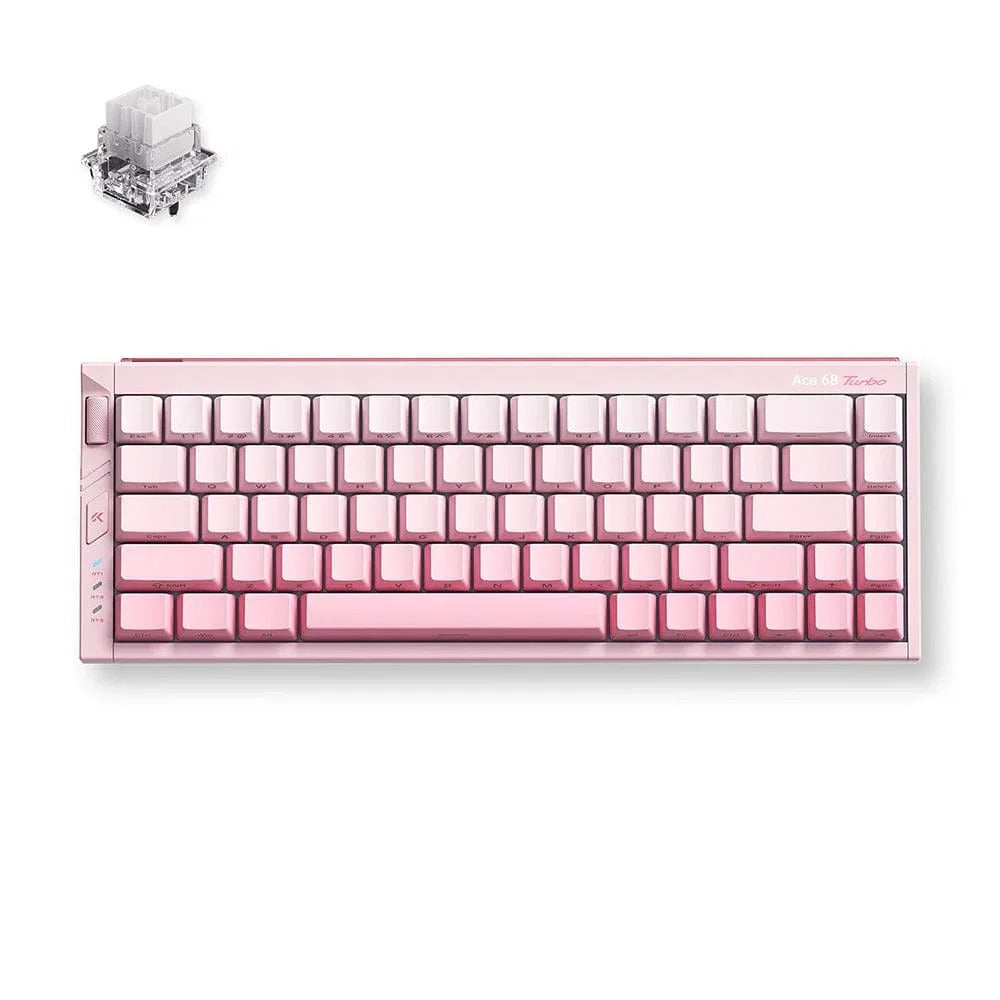 MCHOSE - Ace 68 Turbo Full-Aluminium HE Keyboard Peachy Pink - Klawiatura Magnetyczna HW-Ace68Turbo-7