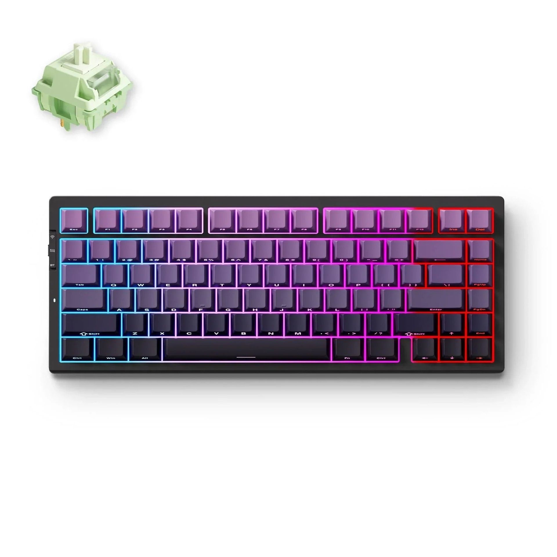 MCHOSE - G75 Pro Tri-Mode Black - Bezprzewodowa Klawiatura Mechaniczna G75-13A