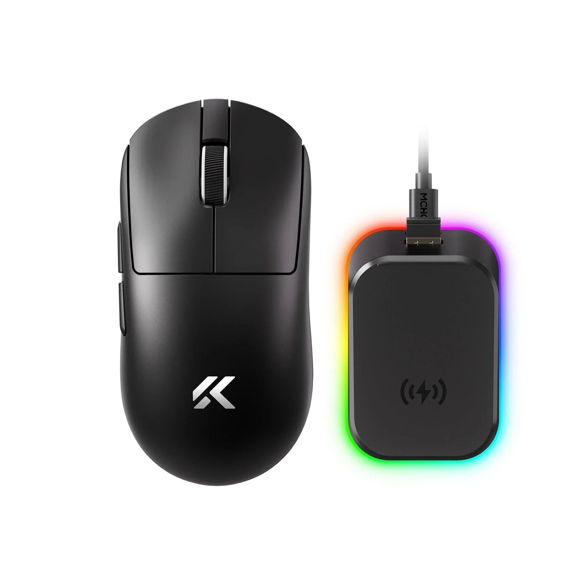 MCHOSE - A7 V2 Ultra Plus Lightweight All-round Wireless Gaming Mouse Black - Myszka Bezprzewodowa HW-A7V2-12