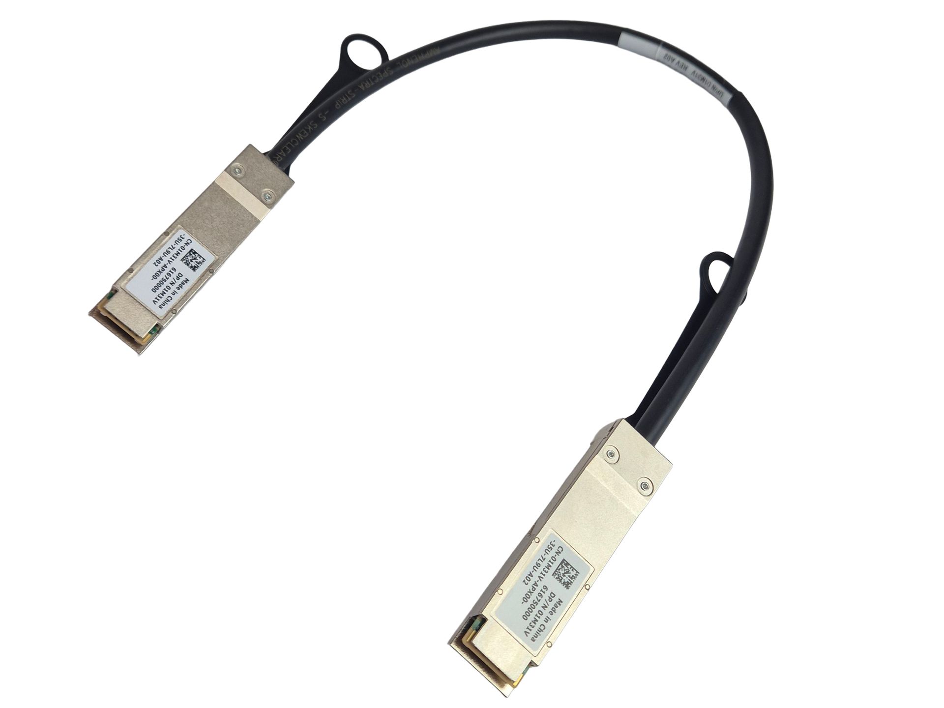 Kabel Dell 01M31V DAC-QSFP-40G-0.5M QSFP+ / QSFP+ 40Gb/s 0,5m 110737