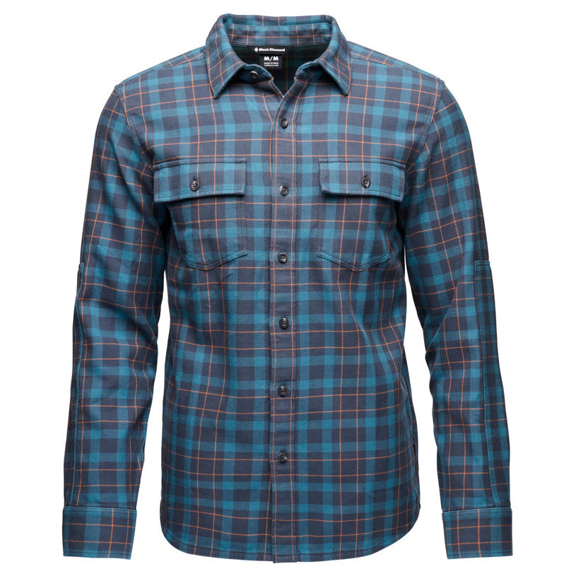 Koszula męska Black Diamond M Project Twill LS Shirt Rozmiar: XL / Kolor: zielony/jasnozielony