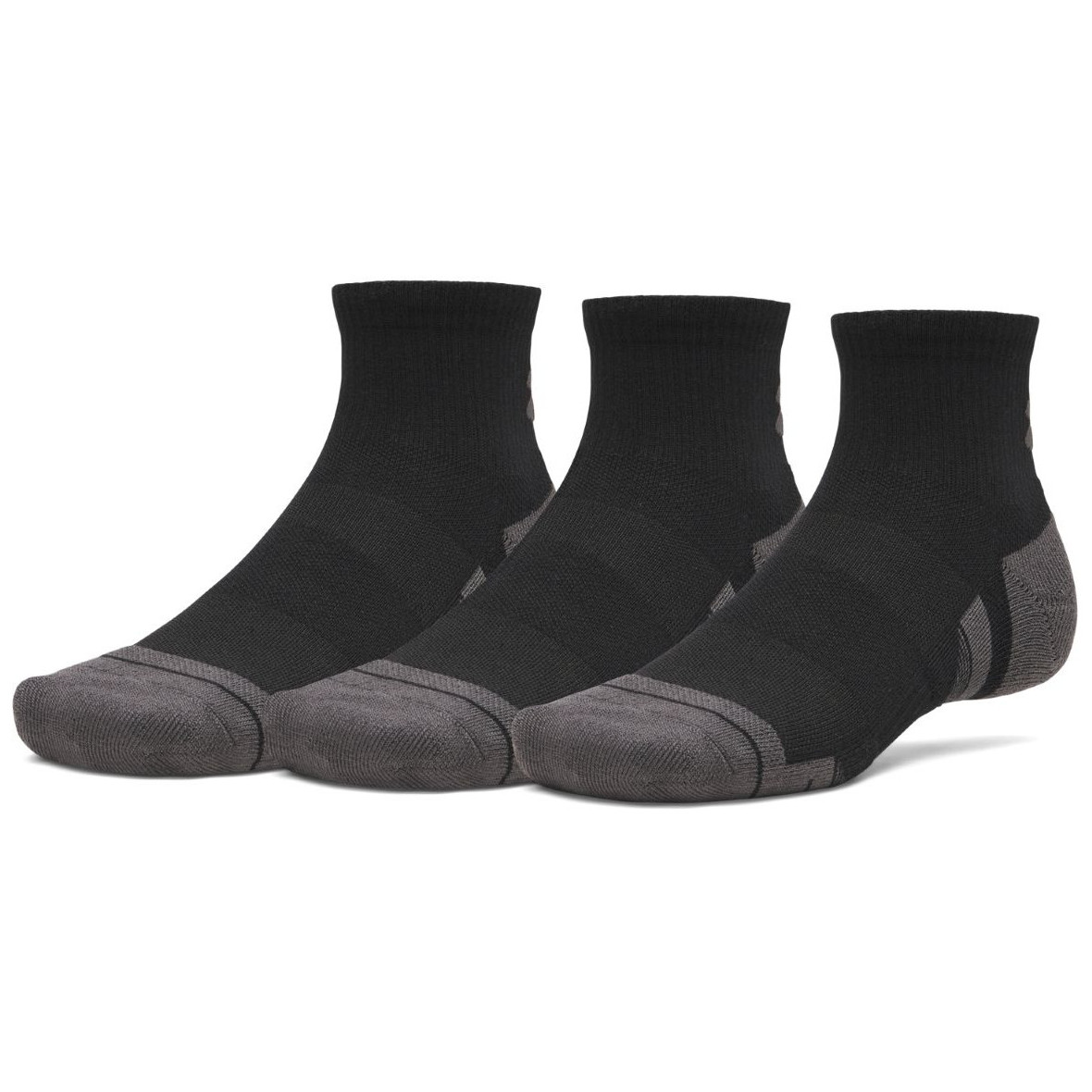 Zestaw skarpetek Under Armour New UA Perf Tech 3Pk Qtr Rozmiar skarpet: 36,5-42 / Kolor: czarny