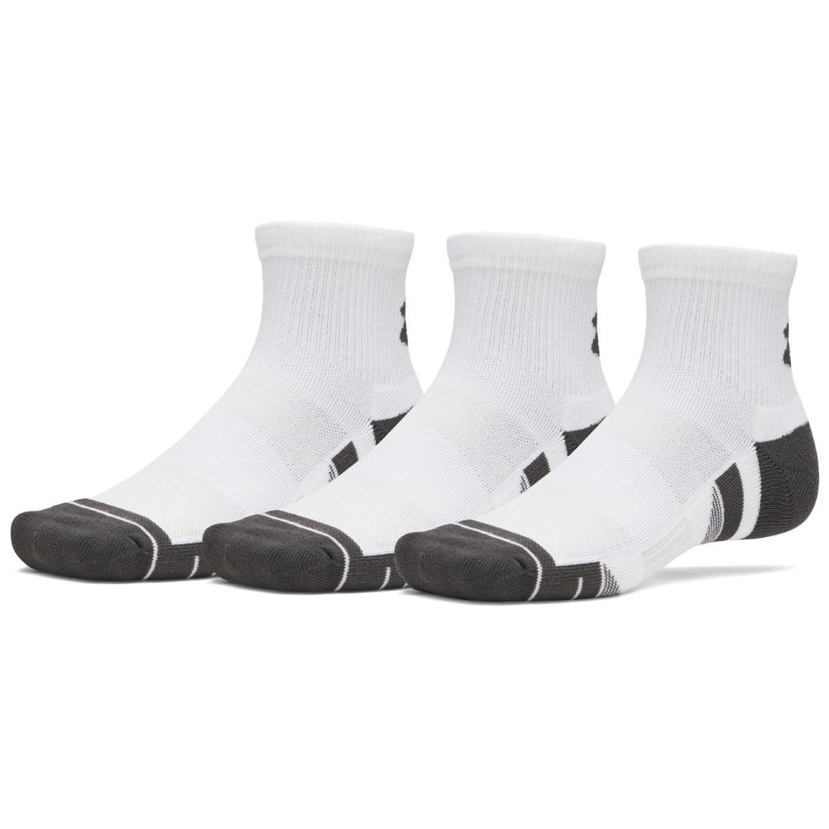 Zestaw skarpetek Under Armour New UA Perf Tech 3Pk Qtr Rozmiar skarpet: 42-47,5 / Kolor: biały