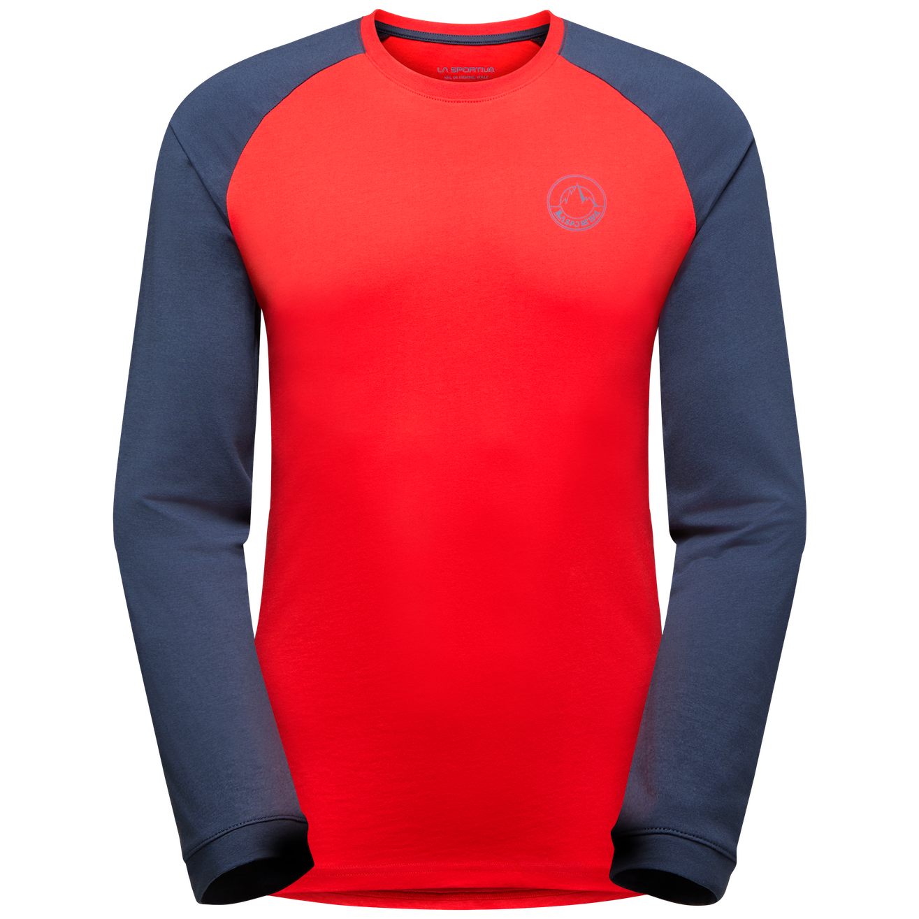 Koszulka męska La Sportiva Circle Logo Longsleeve M Rozmiar: M / Kolor: czerwony/niebieski