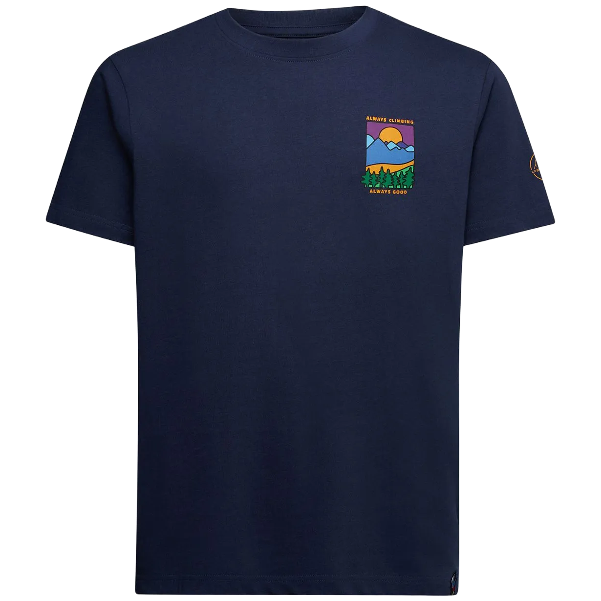 Koszulka męska La Sportiva Always Climbing T-Shirt M Rozmiar: M / Kolor: ciemnoniebieski