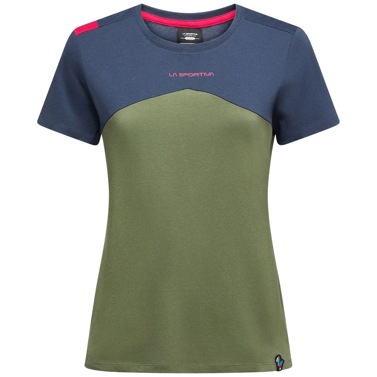 Koszulka damska La Sportiva Roof T-Shirt W Rozmiar: S / Kolor: zielony/niebieski
