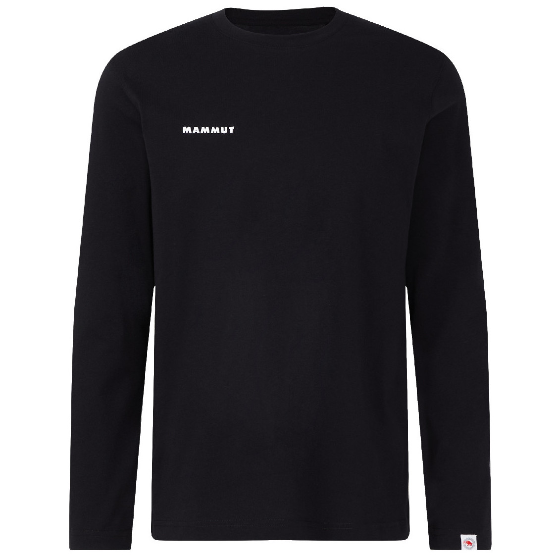 Koszulka męska Mammut Mammut Base Longsleeve T-Shirt Men Mini Logo Rozmiar: XXL / Kolor: czarny