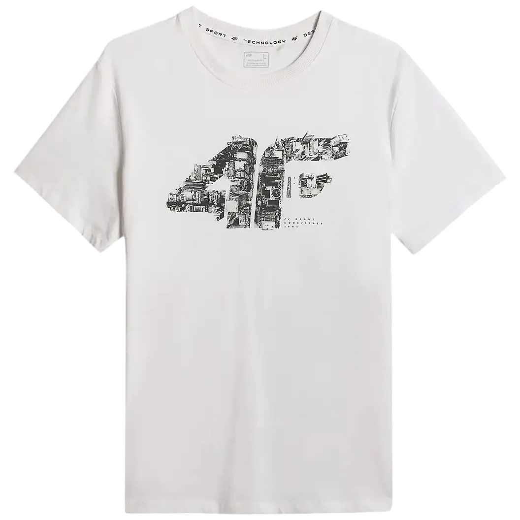 Koszulka męska 4F Shirt M2659 Rozmiar: XL / Kolor: biały