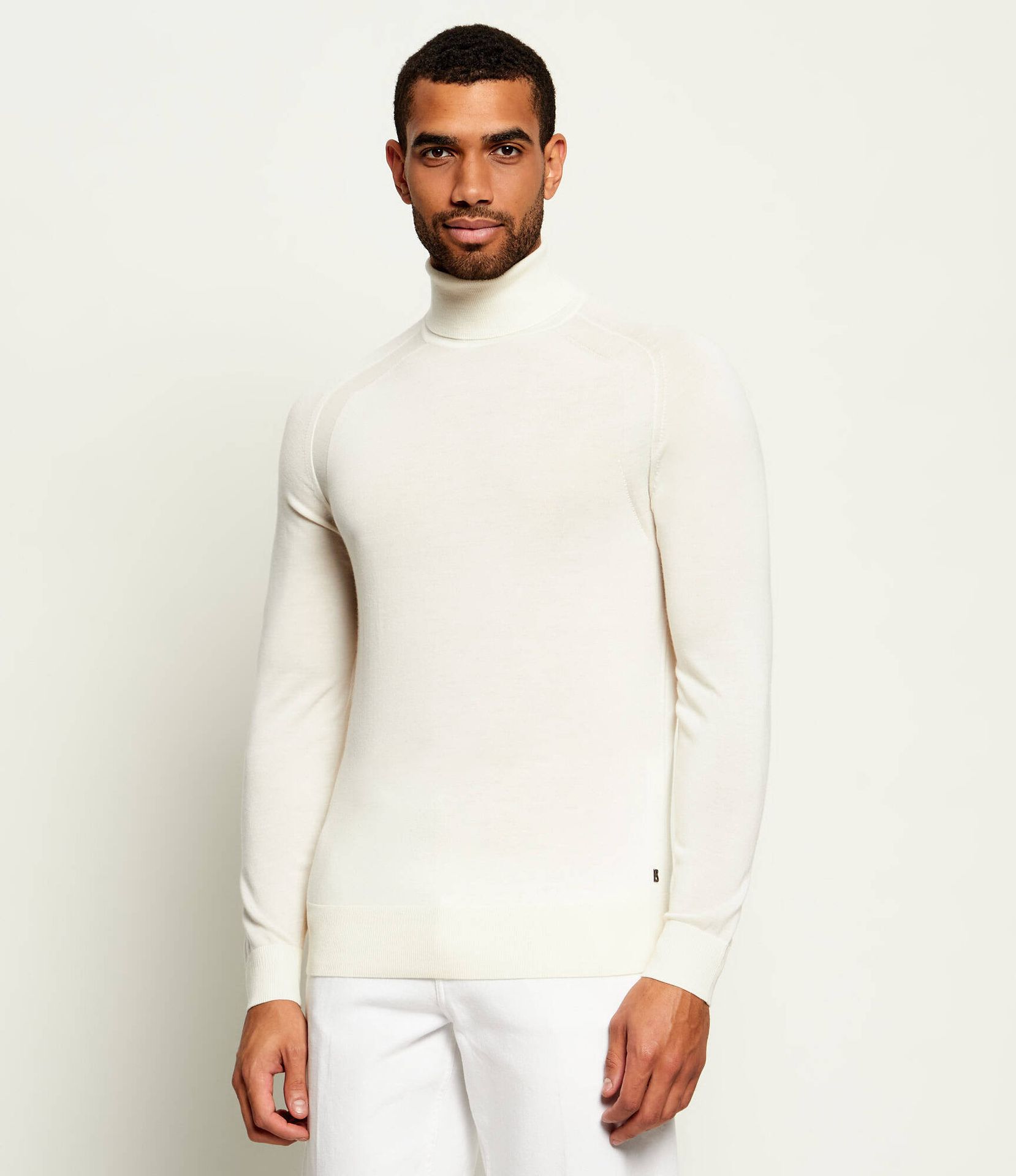 Bogner Wełniany golf Gordon-7 Slim Fit z dodatkiem kaszmiru