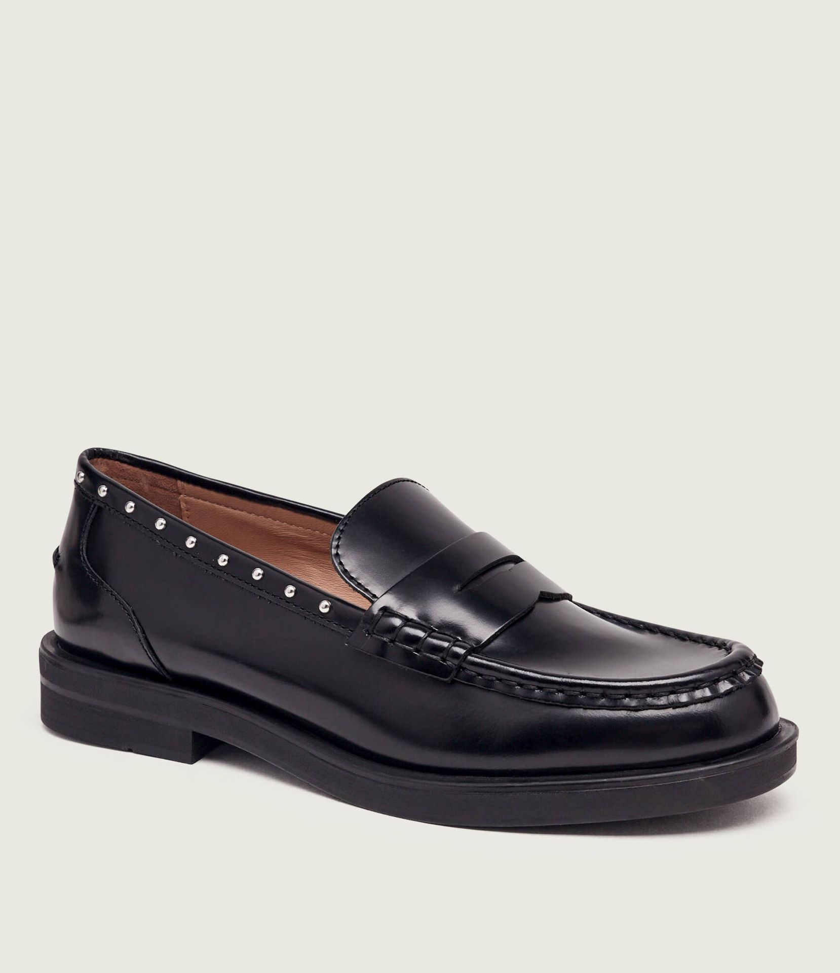 Marella Skórzane loafersy Mlavista
