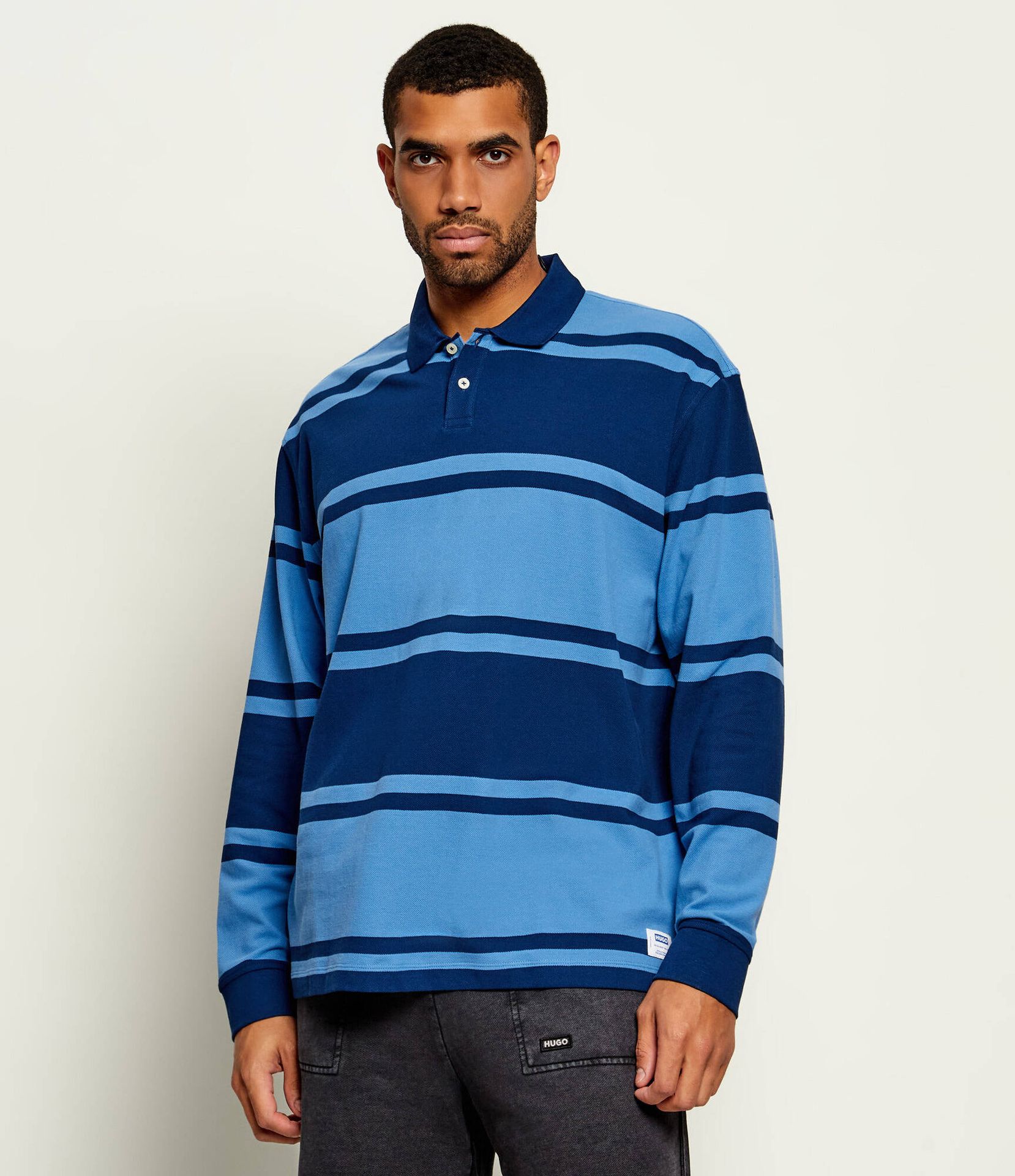 Hugo Blue Polo Nistrico Regular Fit