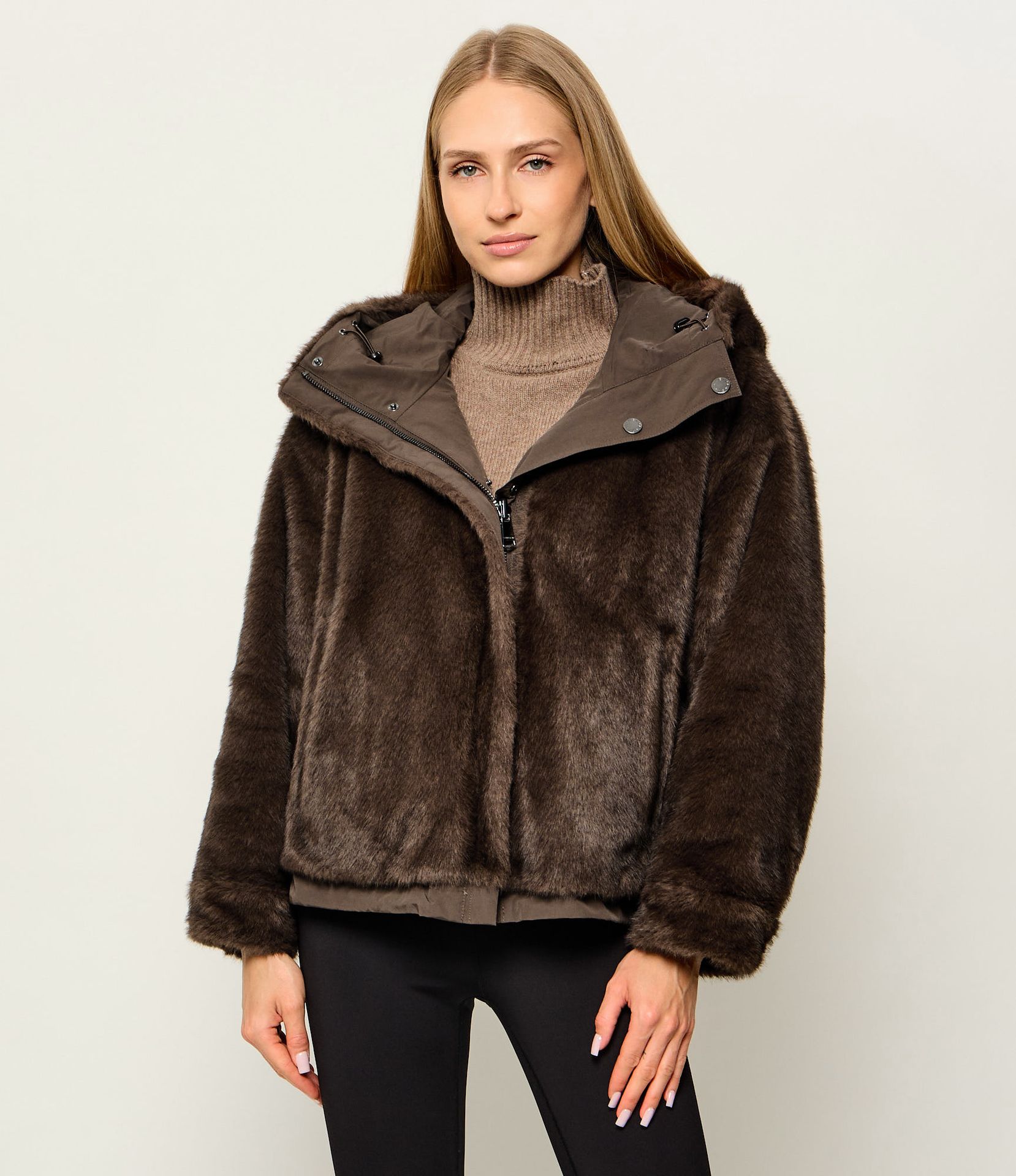 Weekend MaxMara Dwustronna kurtka Wkdzanna Relaxed fit shearling