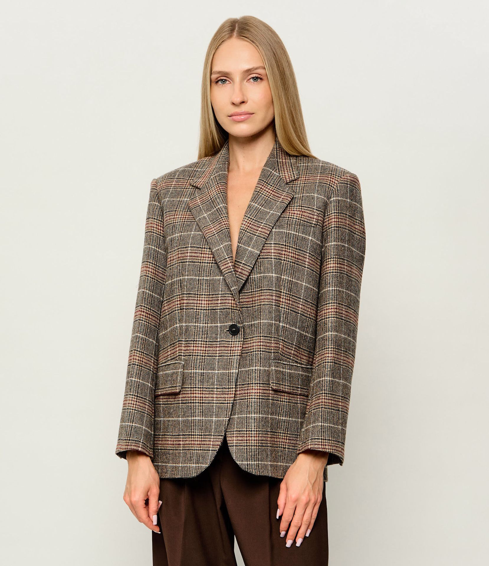 Weekend MaxMara Wełniana marynarka Wkdfebo Regular Fit