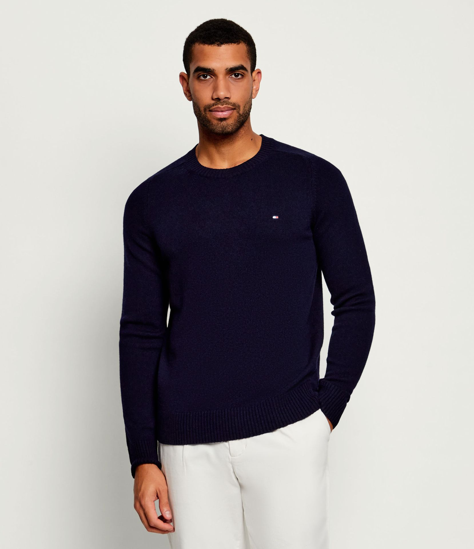 Tommy Hilfiger Wełniany sweter Regular Fit