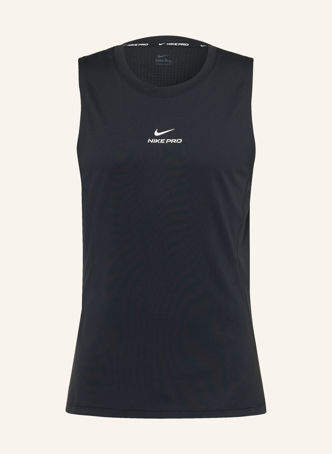 Nike Top Funkcyjny Pro schwarz