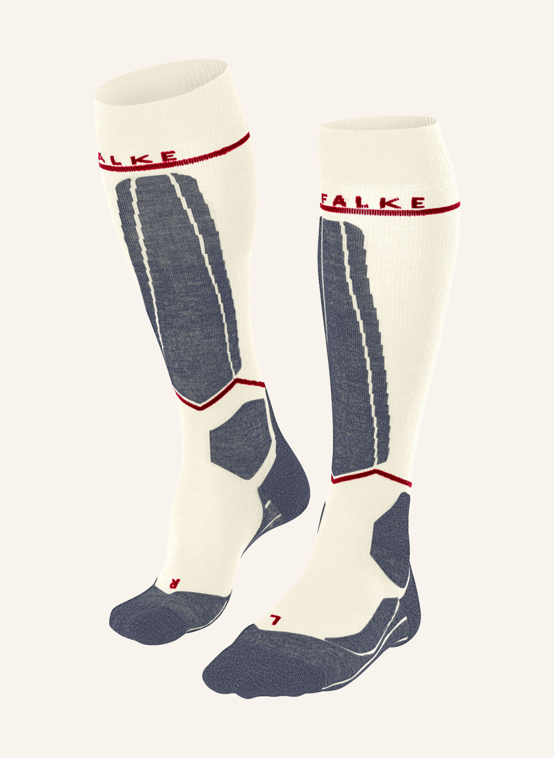 Falke Skarpety Narciarskie sk4 Compression Light Z Wełną Merynosową weiss