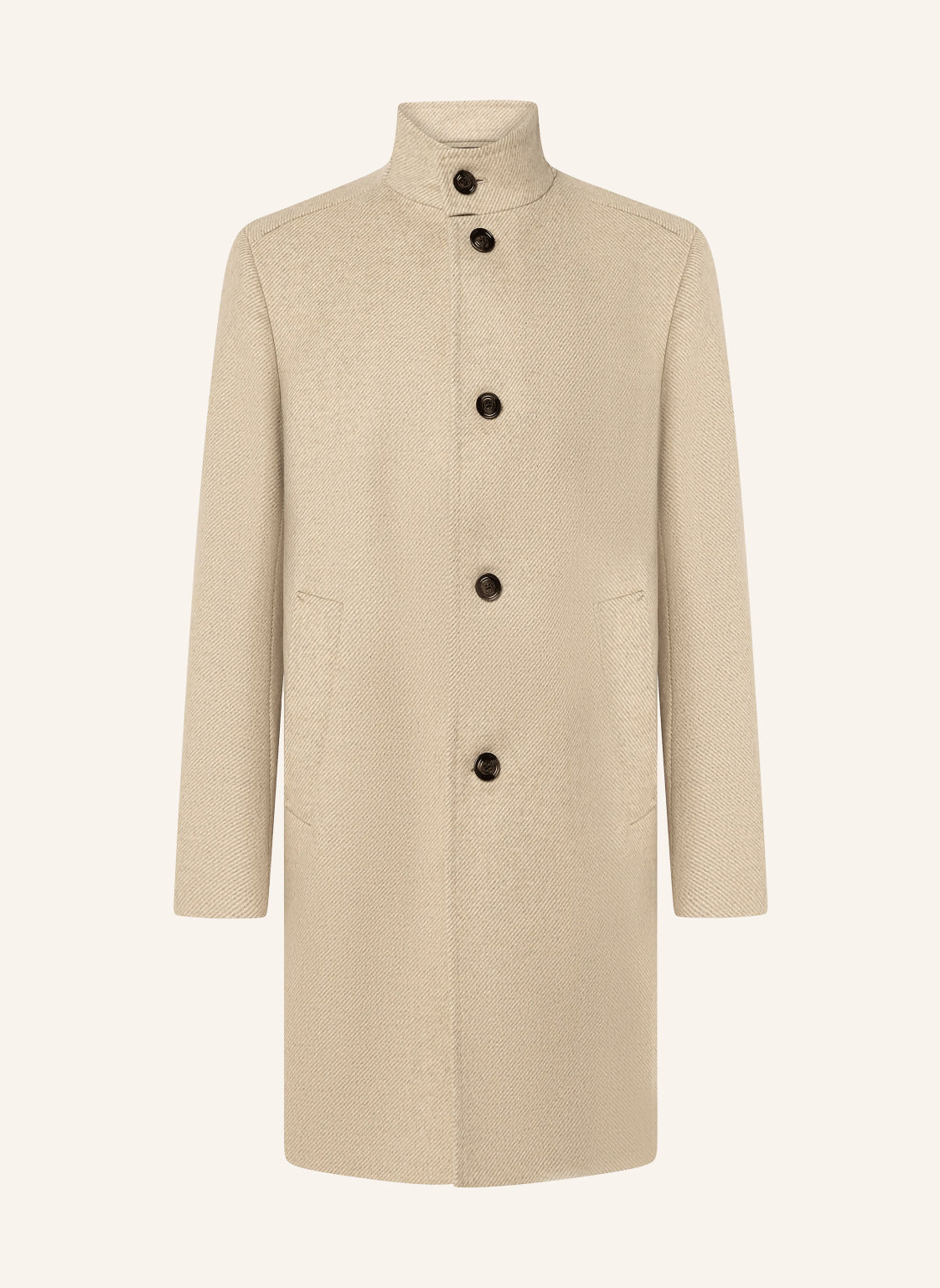 Joop! Płaszcz Wełniany Maron beige