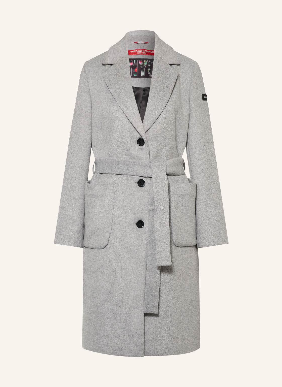 Frieda & Freddies Płaszcz Typu Blezer Gillian 3 grau
