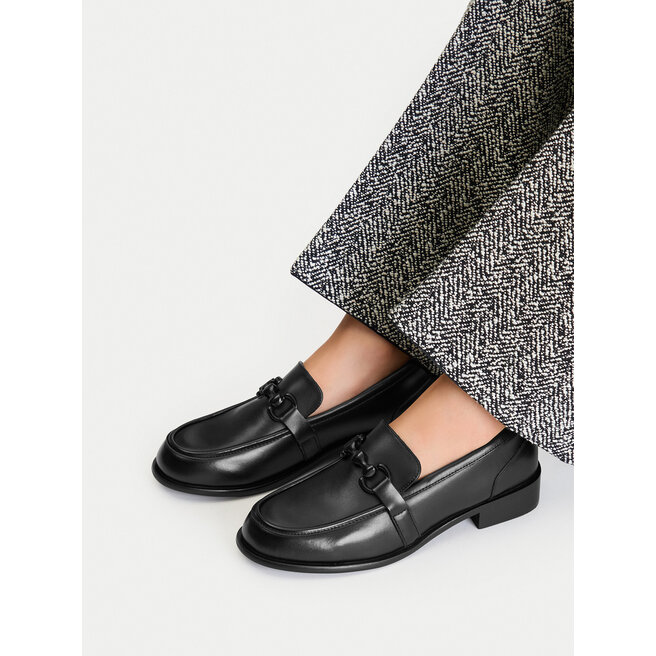 Loafersy GINO ROSSI C-WS1164-09 Czarny